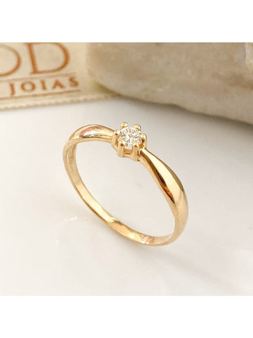 Anel Honey em Ouro 18K Neumond Joias